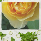 Rose und Rosebud Geschirrtuch (Gefaltet)