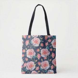 Rose und Rosenknospe: Blütenfrei. Tasche