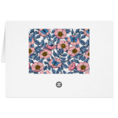 Rose und Schmetterlinge (Rückseite Horizontal)