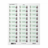 Rose und Schmetterlinge Bronze Quinceañera Party (Vorne)