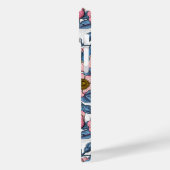 Rose und Schmetterlinge Case-Mate iPhone Hülle (Rückseite / Links)