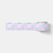 Rose und Schmetterlinge Imitate Patchwork Multifun Ripsband (Vorderseite)