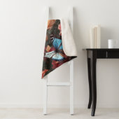 Rose und Schmetterlinge Sherpadecke (Beispiel)