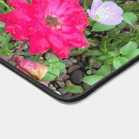 Rose und Schreibmatte Schreibtischunterlage (Ecke)