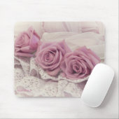 Rose und Spitzen Stillleben Mousepad (Mit Mouse)