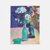 Rose und Statuette, Gauguin Fleecedecke (Vorderseite)