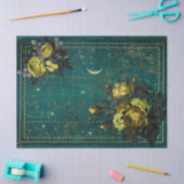 Rose und Sterne Seidenpapier (Basteln)