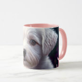 Rose und Sweet Hunde Collection Tasse (VorderseiteRechts)