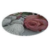 ROSE UND TASSELN RUNDSCHNITTSTELLE SCHNEIDEBRETT (Ecke)