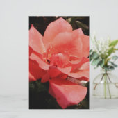 Rose und Tauchen Briefpapier (Stehend Vorderseite)