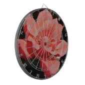 Rose und Tauchen Dartscheibe (Vorderseite Links)