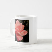 Rose und Tauchen Kaffeetasse (Vorderseite Links)
