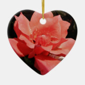 Rose und Tauchen Keramik Ornament (Vorne)