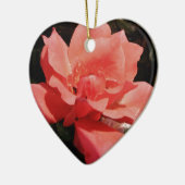 Rose und Tauchen Keramik Ornament (Links)