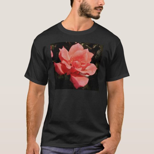 Rose und Tauchen T-Shirt (Vorderseite)