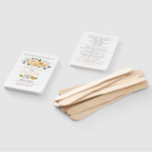 Rose und Thistle Wedding Fächer (Non-assembled)