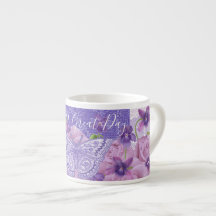 Rose und Violets Espresso Cup