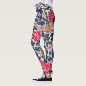 Rose und Vogel, William Morris Leggings (Links)