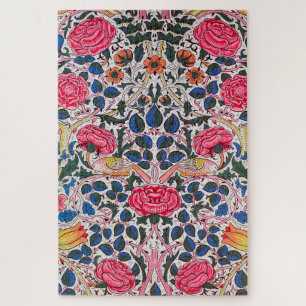 Rose und Vogel, William Morris Puzzle