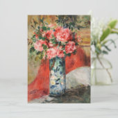 Rose und Zwerge in einer Vase | Renoir (Stehend Vorderseite)