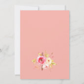 Rose Unity Einladung (Rückseite)