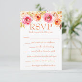 Rose Unity Einladung (Stehend Vorderseite)