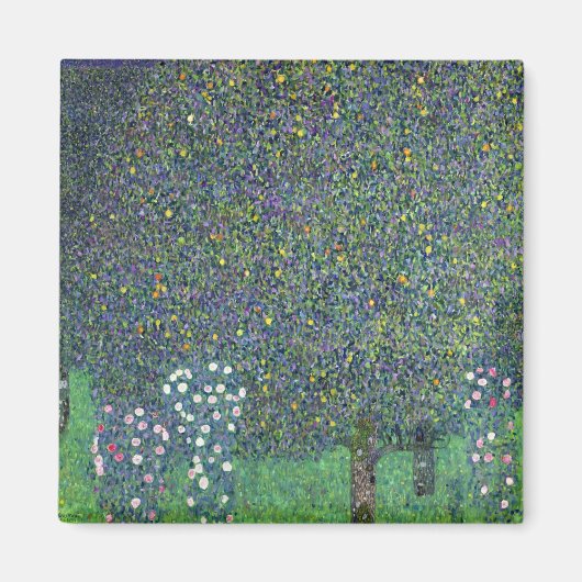 Rose unter den Bäumen, c.1905 Magnet (Vorne)