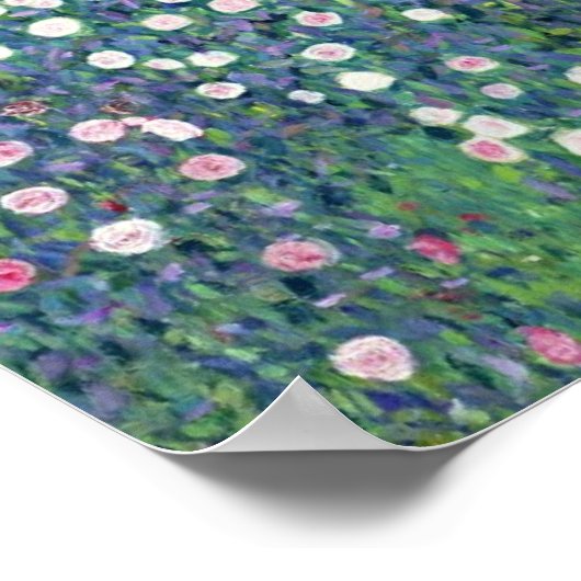 Rose unter den Bäumen, c.1905 Poster (Ecke)