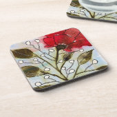 Rose Untersetzer (Linke Seite)