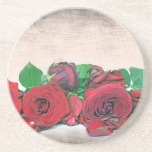Rose Untersetzer