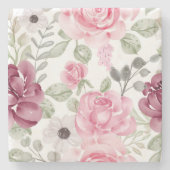 Rose Untersetzer (Vorderseite)