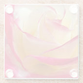 Rose Untersetzer (Rückseite)