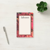 ROSE V2 TONT CHINESISCHES WULSTIGES POST-IT KLEBEZETTEL (Büro)