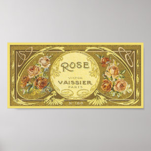 Rose Vaissier Paris Poster