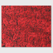 Rose Valentinpapier Geschenkpapier (Flach)