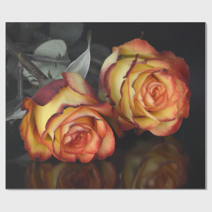 Rose Valentinstag Wrapping Paper Geschenkpapier