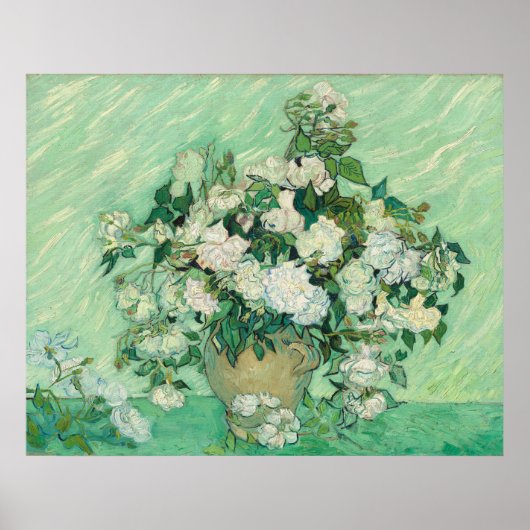 Rose Vase Poster (Vorne)