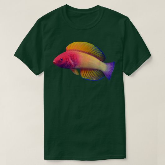 Rose Veiled Fairy Wrasse T-Shirt (Design vorne)