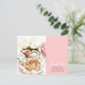 Rose Verlobung bringt Hochzeitsfotografen ein Postkarte (Stehend Vorderseite)