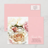 Rose Verlobung bringt Hochzeitsfotografen ein Postkarte (Vorne/Hinten)