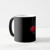 Rose Verwandlungstasse (Vorderseite Links)