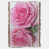 Rose verwirren Blanket/Rosa Decke (Vorderseite Vertikal)