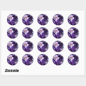 Rose Vielen Dank, Ihr Sticker (Blatt)