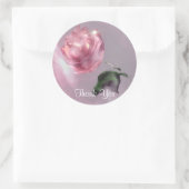 Rose Vielen Dank, Ihr Sticker (Tasche)