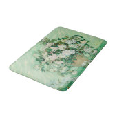 Rose - Vincent van Gogh Badematte (Schrägansicht)