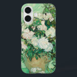 Rose | Vincent van Gogh iPhone 16 Hülle<br><div class="desc">Rose (1890) des niederländischen Postimpressionisten Vincent Van Gogh. Das Original ist ein Ölgemälde auf der Leinwand,  das ein Stillleben von weißen Rosen vor einem hellgrünen Hintergrund darstellt. Verwenden Sie die Entwurfstools,  um einen benutzerdefinierten Text hinzuzufügen oder das Bild zu personalisieren.</div>