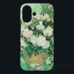 Rose | Vincent Van Gogh iPhone 16 Hülle<br><div class="desc">Rose (1890) des niederländischen Postimpressionisten Vincent Van Gogh. Das Original ist ein Ölgemälde auf der Leinwand,  das ein Stillleben von weißen Rosen vor einem hellgrünen Hintergrund darstellt. Verwenden Sie die Entwurfstools,  um einen benutzerdefinierten Text hinzuzufügen oder das Bild zu personalisieren.</div>