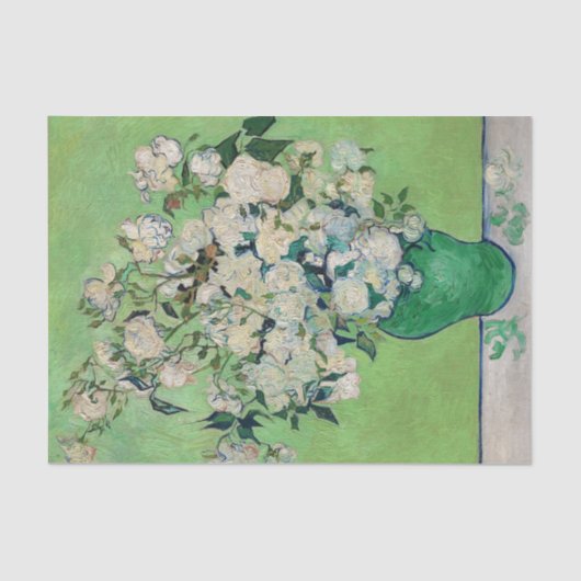 Rose, Vincent van Gogh, Decoupage Seidenpapier (Vorderseite)