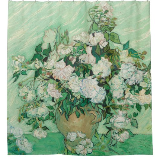 Rose - Vincent van Gogh Duschvorhang (Vorderseite)