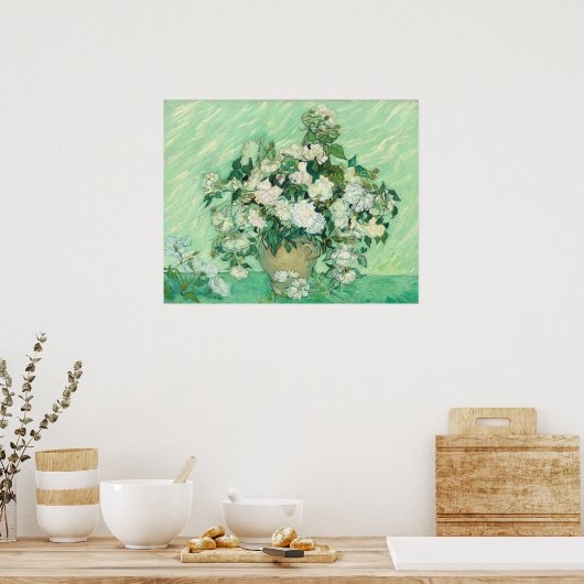Rose - Vincent van Gogh Fine Art Poster (Küche)